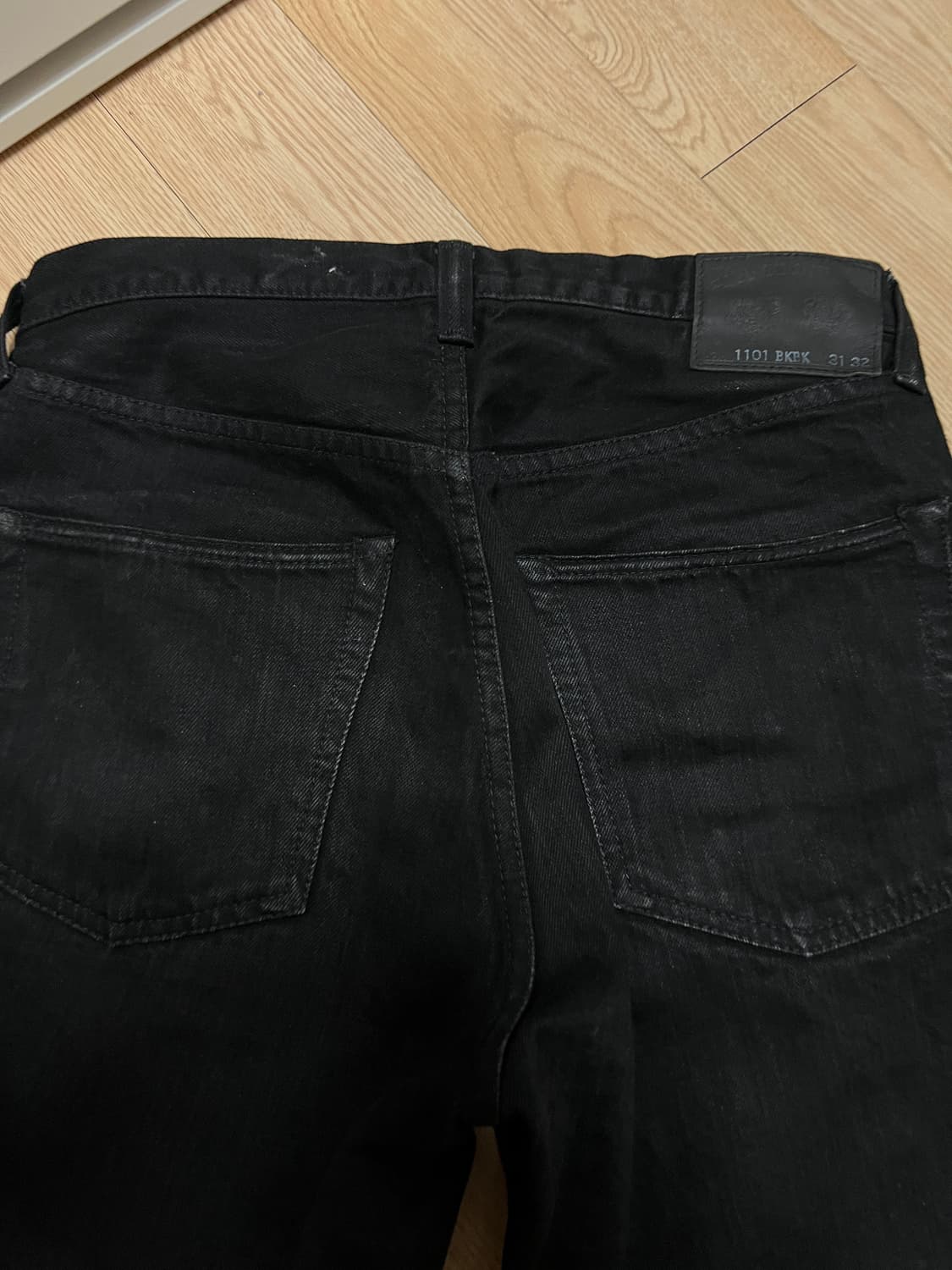 풀카운트 1101 bkbk 모드맨 별주 블랙블랙 흑청데님 31x32 상품이미지4