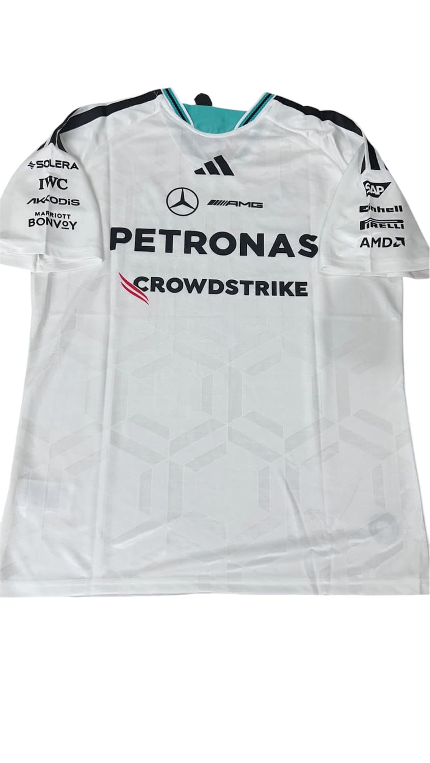 2026 F1 메르세데스 벤츠 페트로나스 반팔 유니폼 새상품 상품이미지2