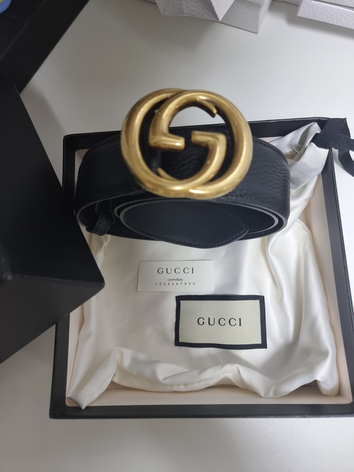 구찌 마몽 마몬트 마몽트 인터로킹 벨트 상품이미지1