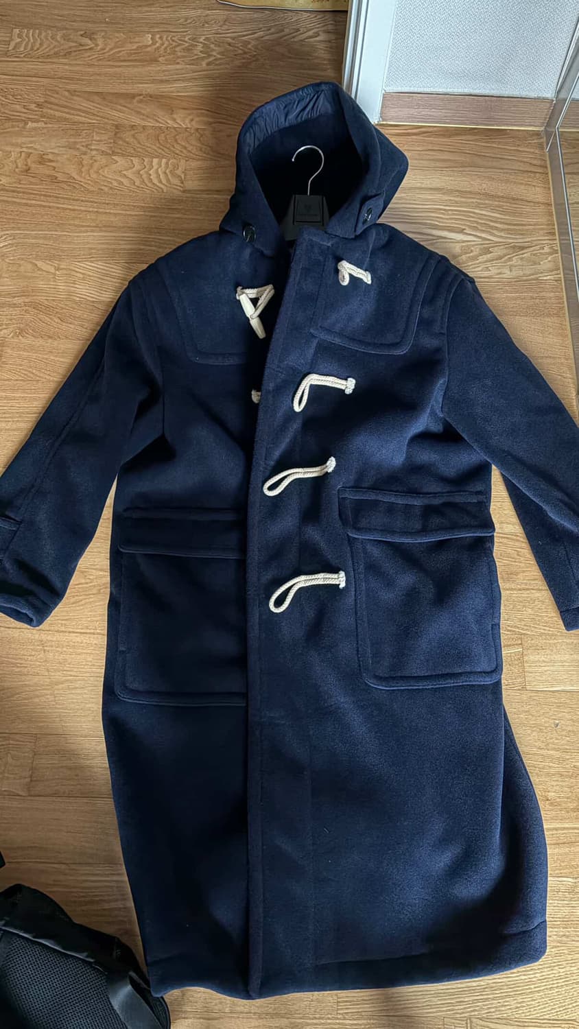 네이비 더플코트 상품이미지3