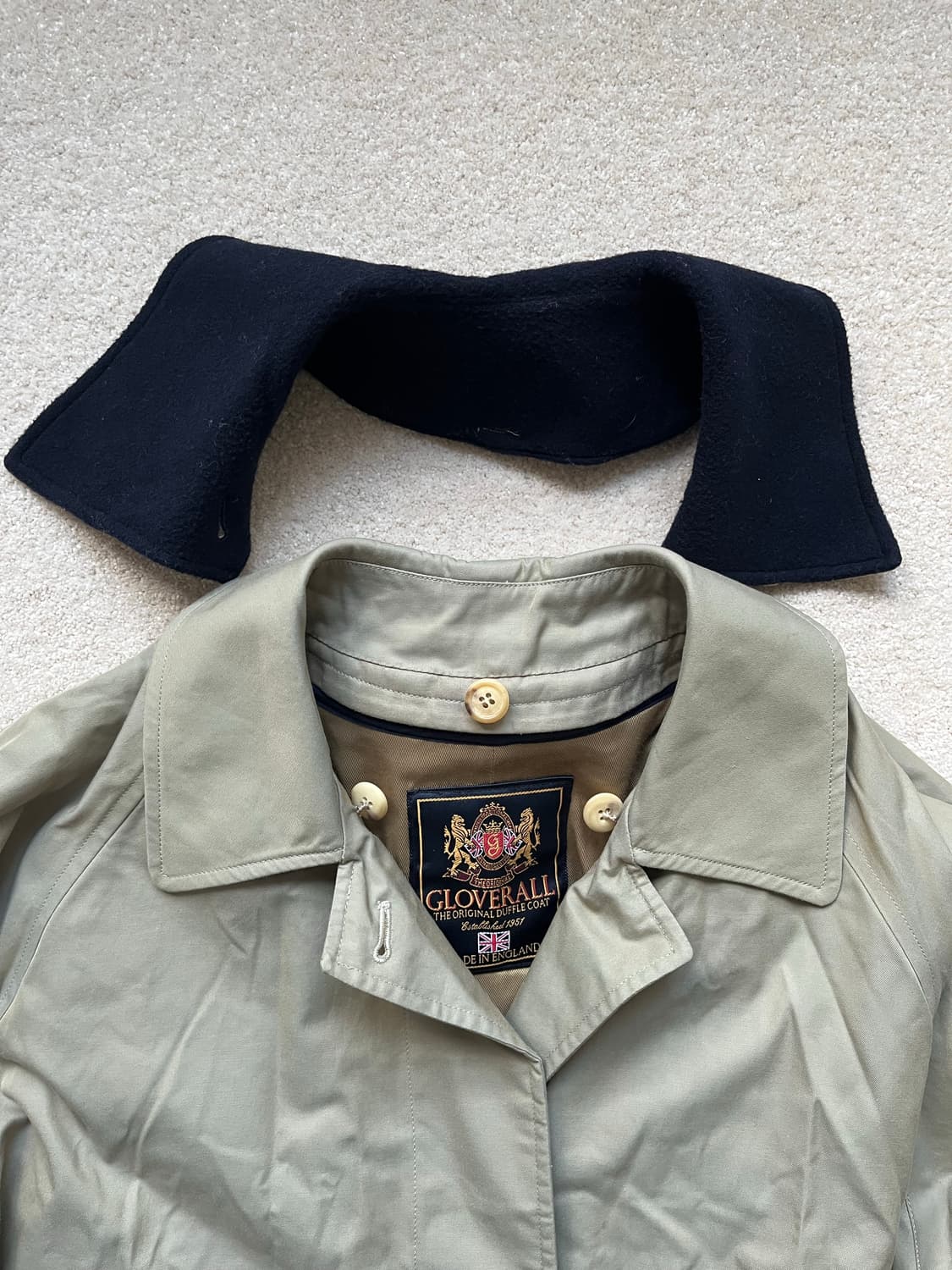 글로버올 디테처블 라이너 트렌치 코트 (103-105) 상품이미지6