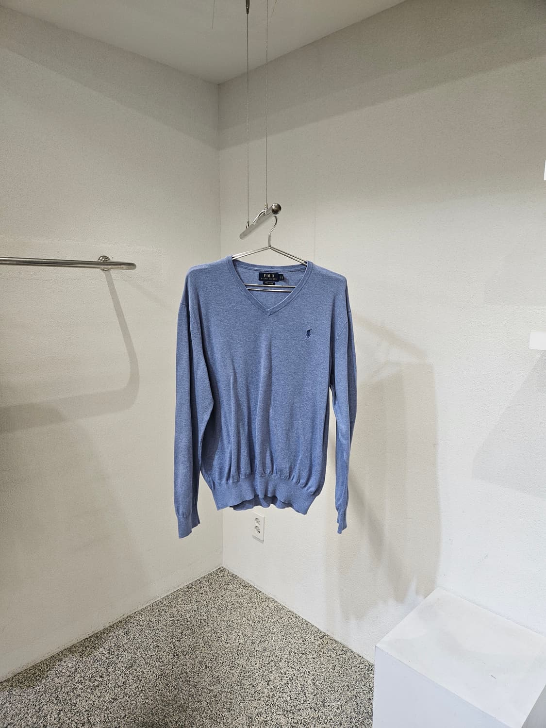 폴로랄프로렌 브이넥 코튼 니트 상품이미지1
