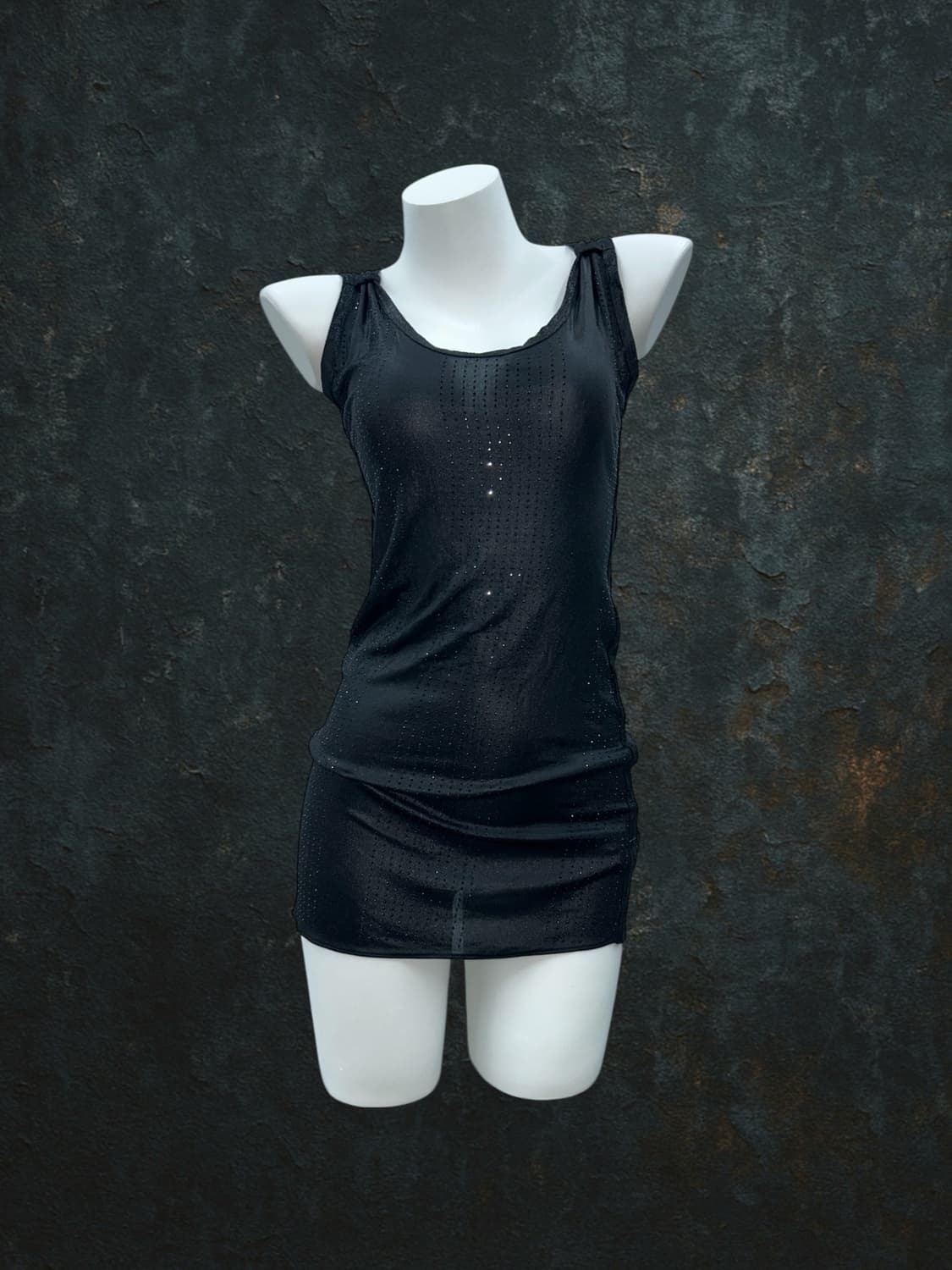 biz pattern twist strap tank top 상품이미지1