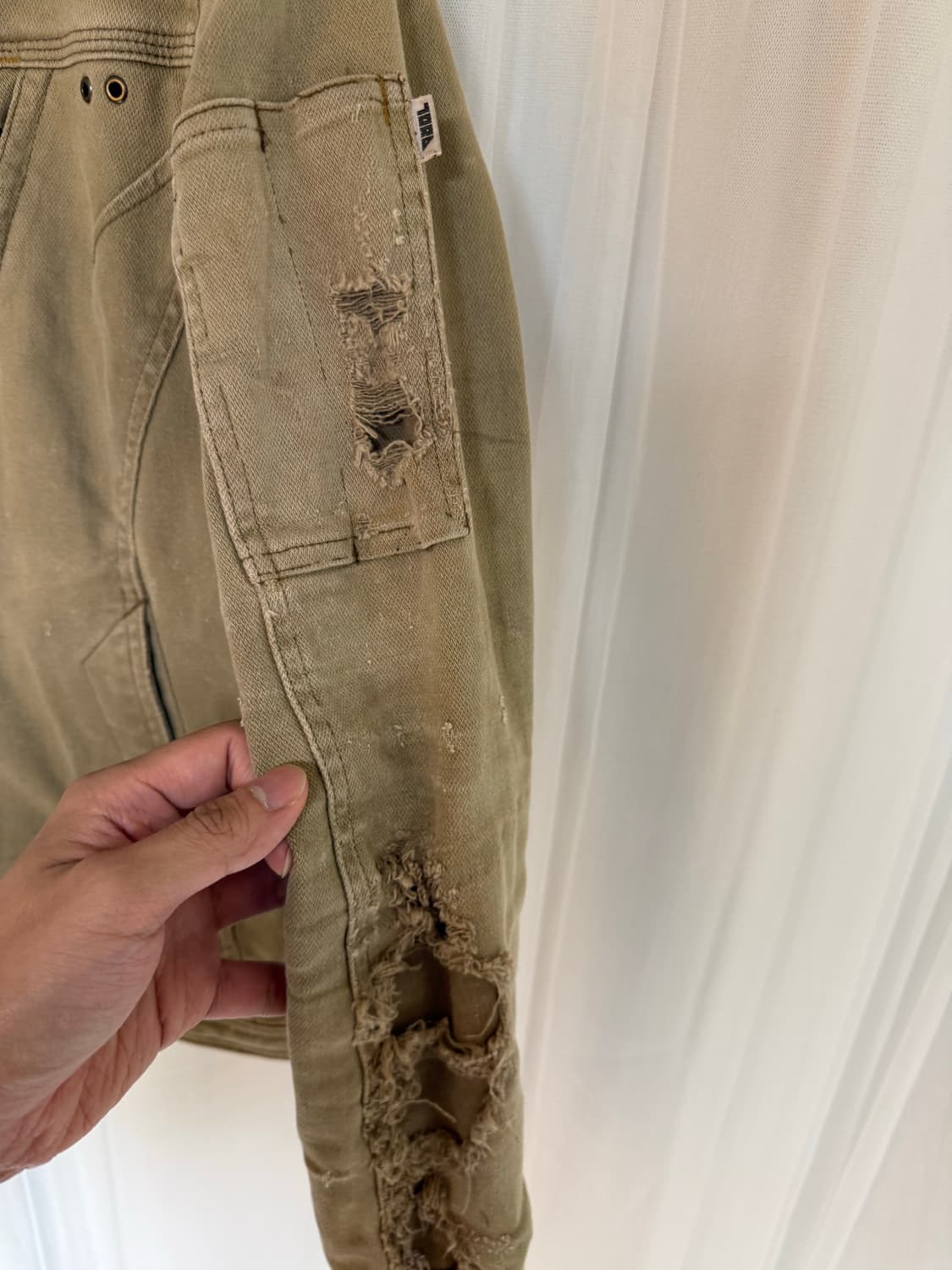 건설현장에서 구르던 디스트로이드 자켓 상품이미지2