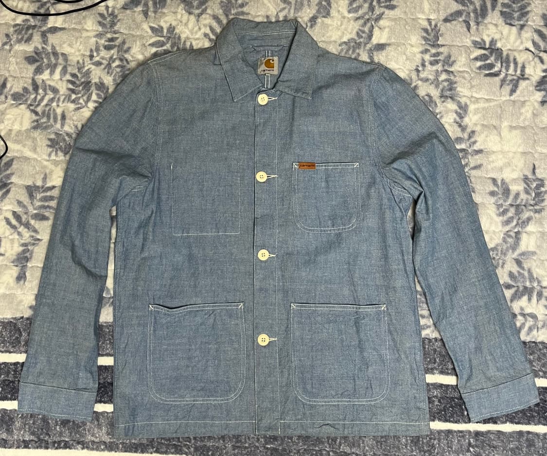 칼하트 wip 데님 워크 셔츠 자켓 상품이미지1