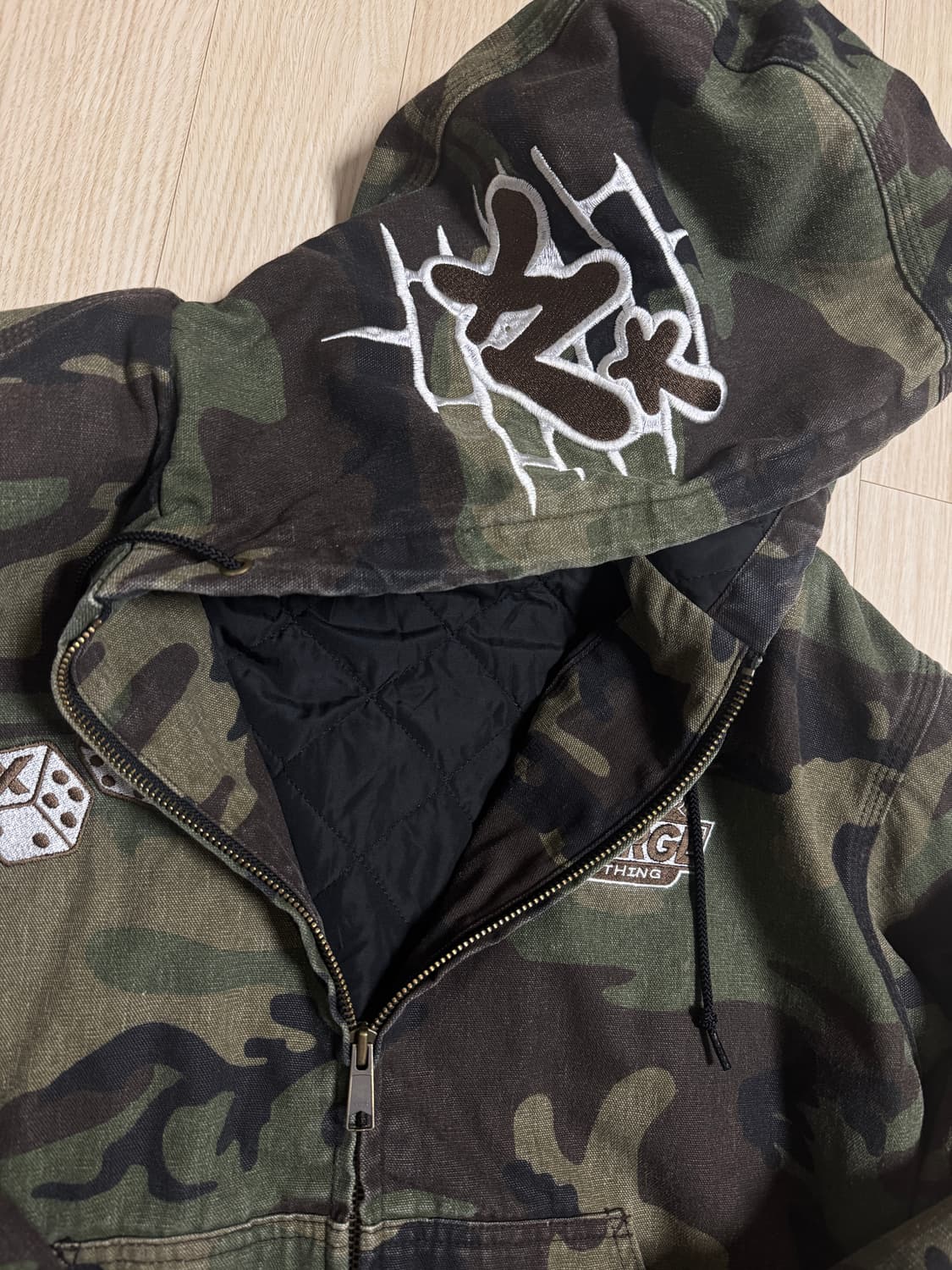 xlarge 카모 자켓 상품이미지2