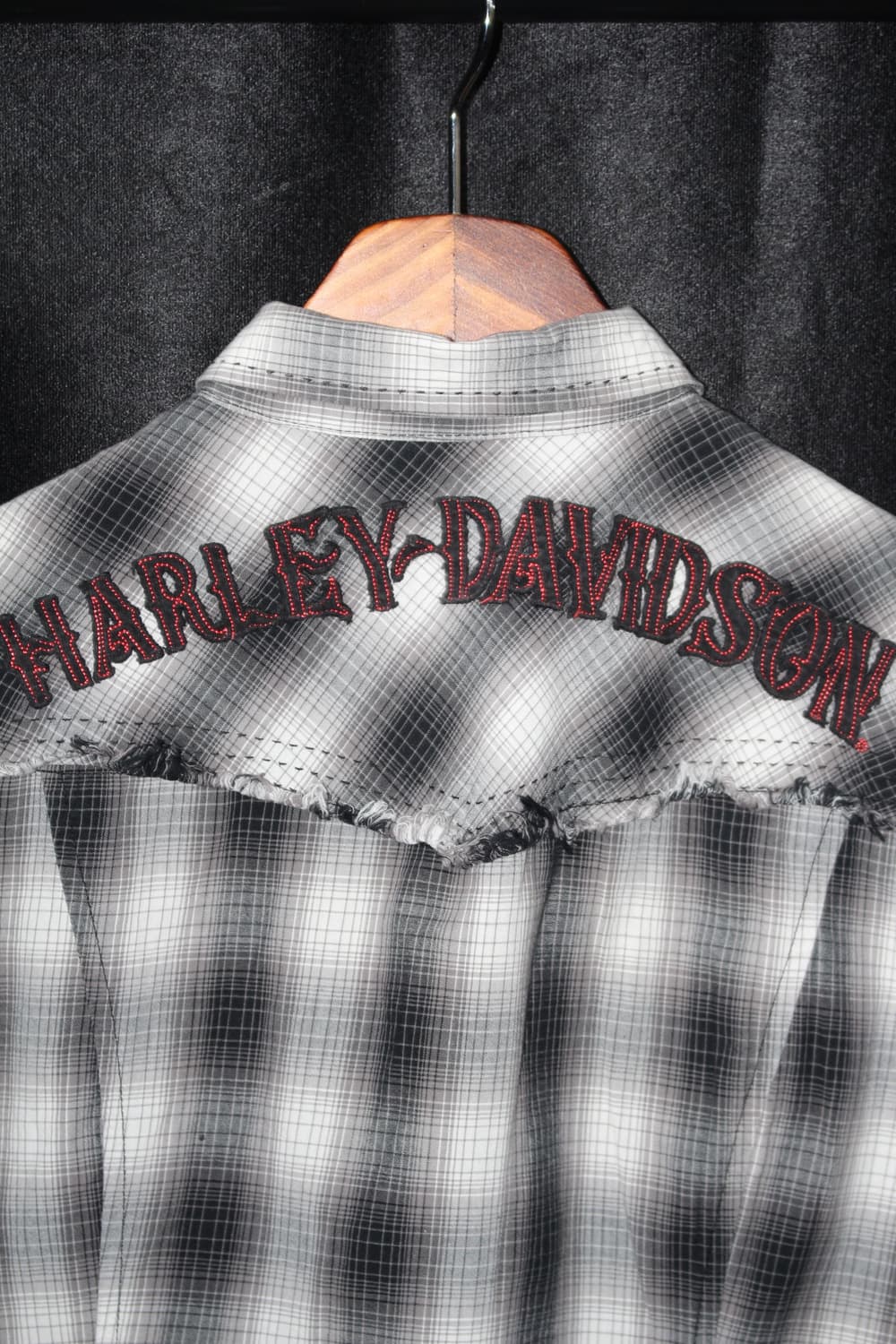 할리데이비슨 리메이크 크롭 셔츠 상품이미지2