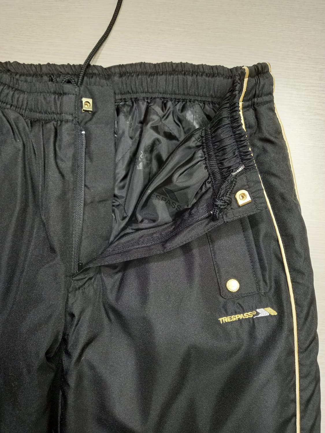 28 TRESPASS 밴딩 패딩 아웃도어팬츠 블랙 28-909 상품이미지6