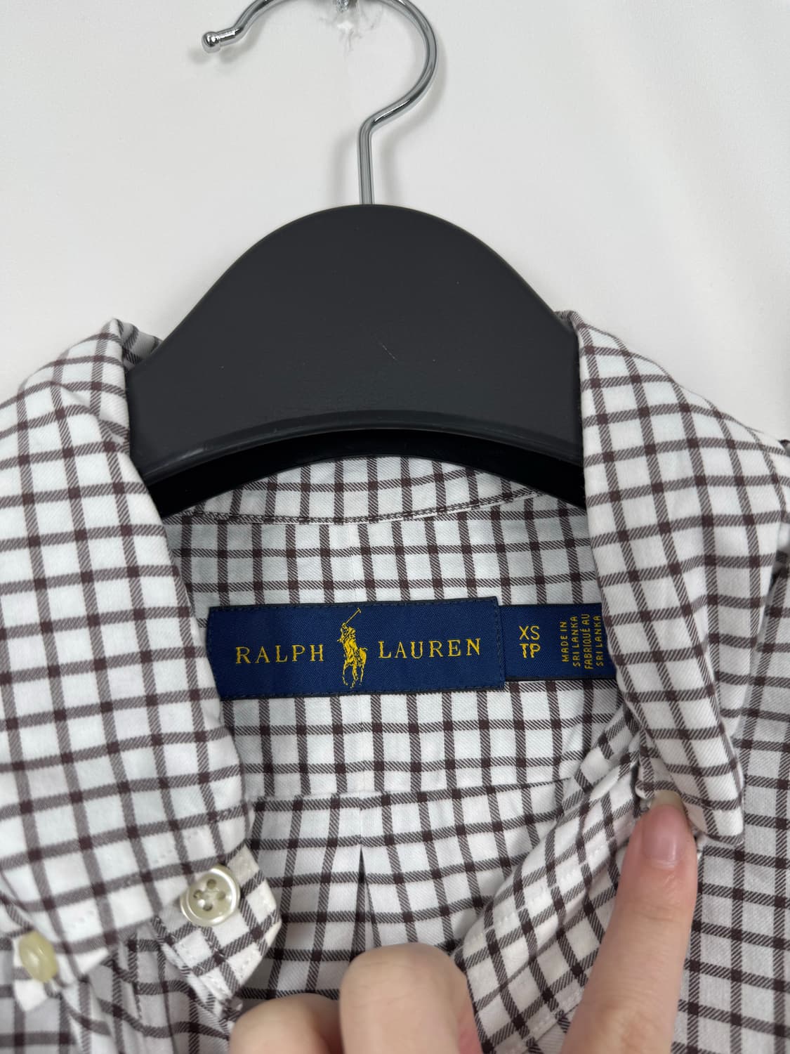b118) 폴로랄프로렌 체크 셔츠 상품이미지3