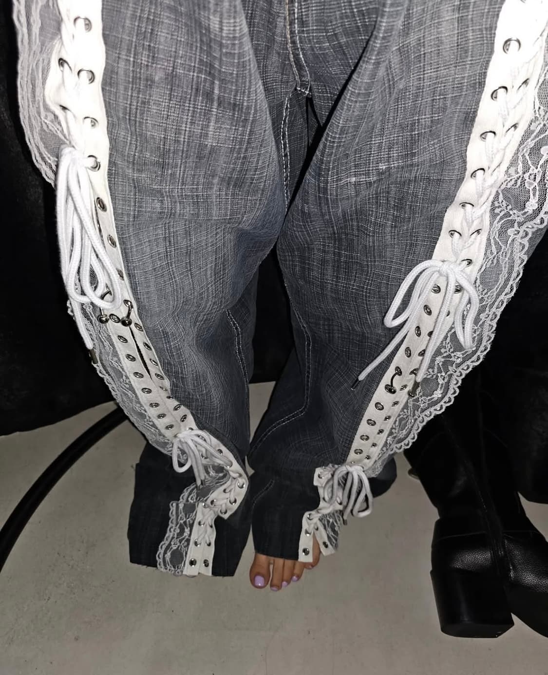 더미스테리어스호텔 빈티지 리워크 데님 상품이미지6