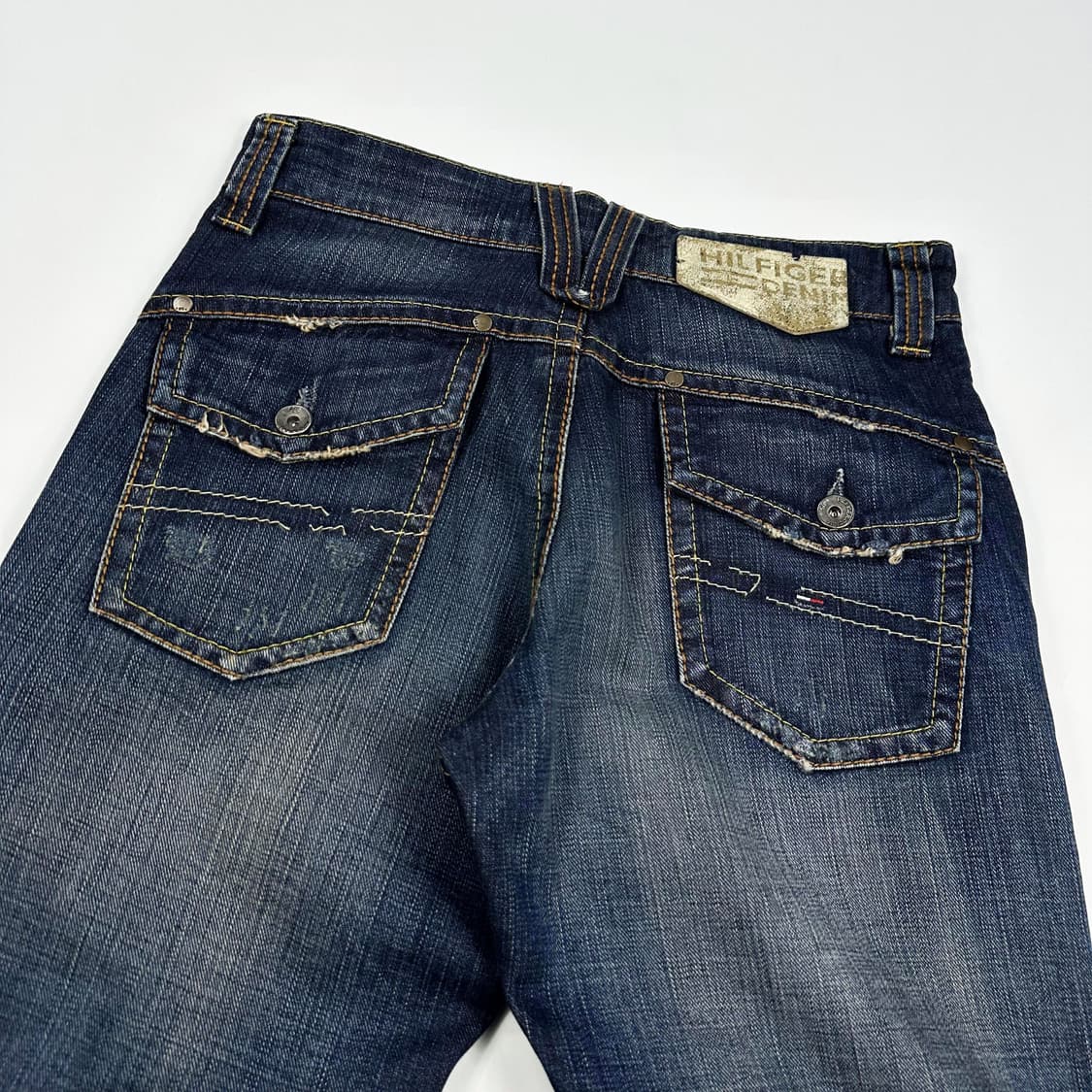 타미힐피거 워싱 스트레이트 데님 팬츠 (29인치) 상품이미지6