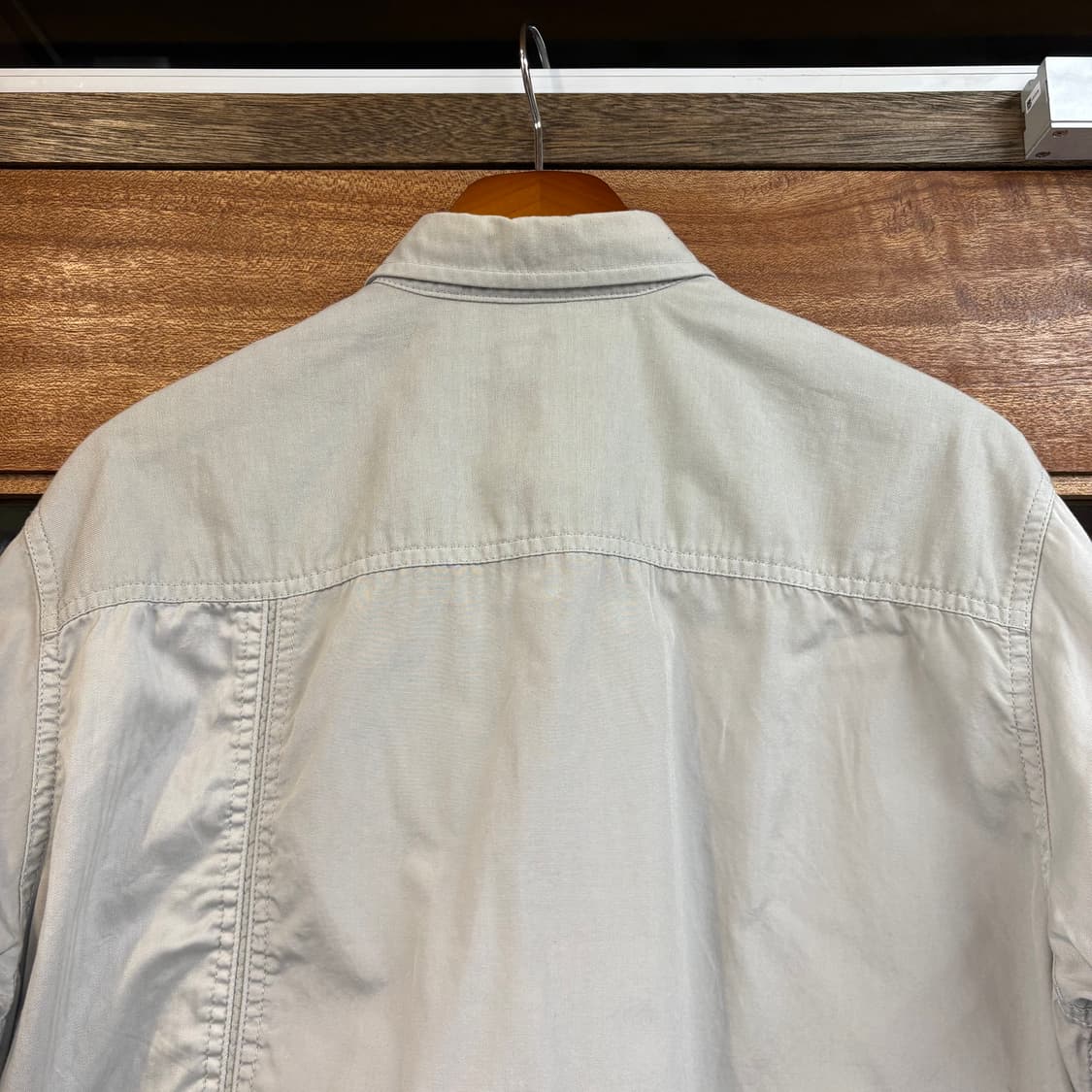 20AW 꼼데가르송 옴므 멀티포켓 그레이 롱슬리브 셔츠 상품이미지8