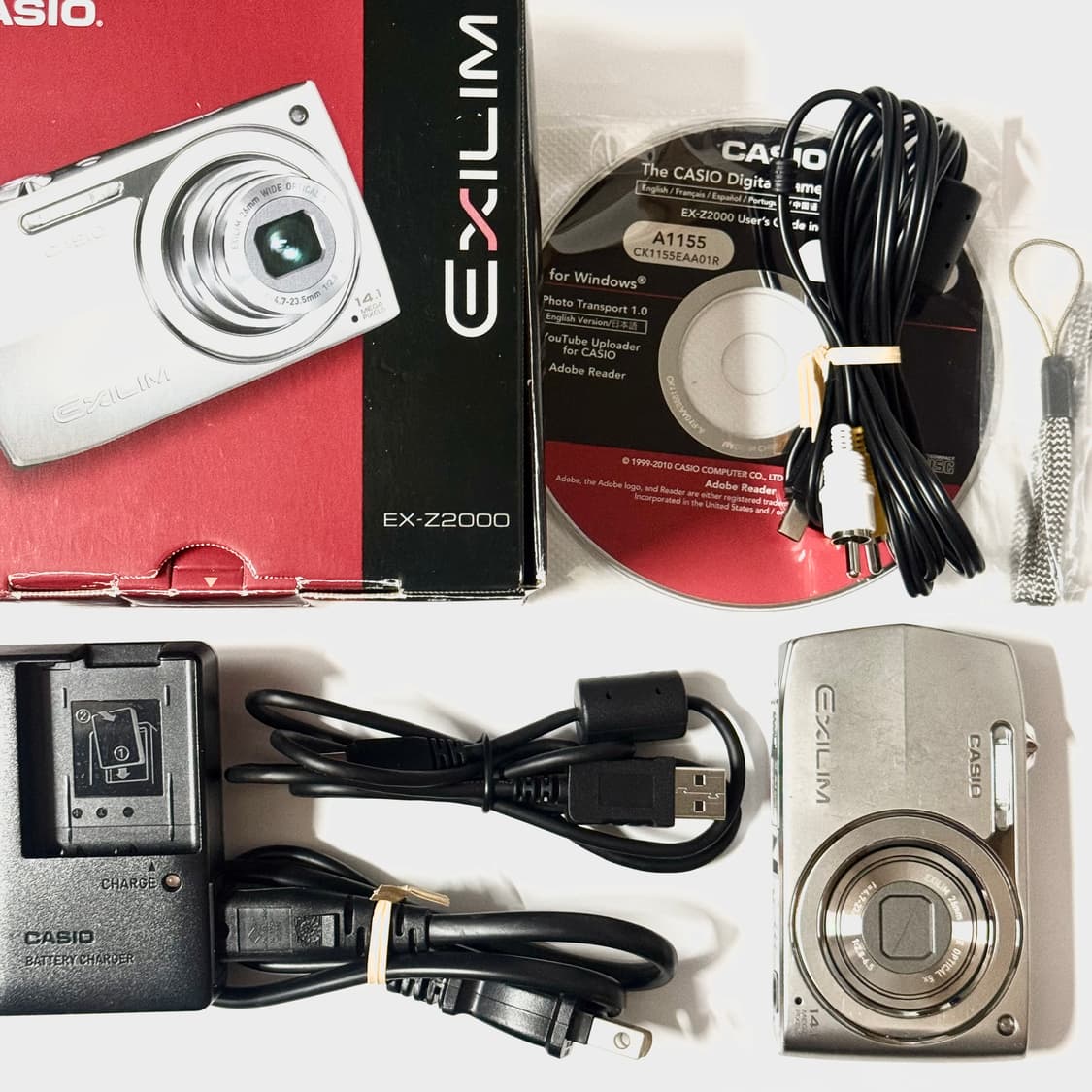 인물 메이크업모드)카시오 엑슬림 Z2000 실버💝Casio Exilim 상품이미지5