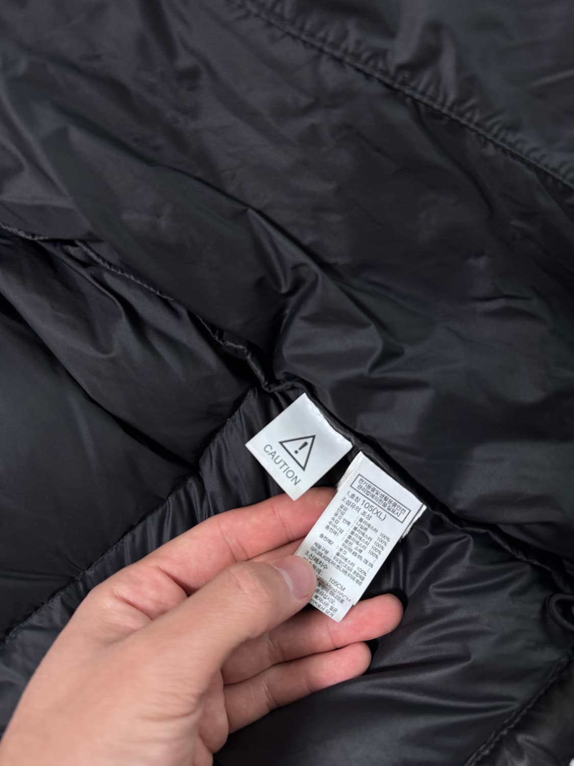 (S급) 노스페이스 화이트 라벨 노벨티 눕시 RDS 다운 자켓 블랙 상품이미지10
