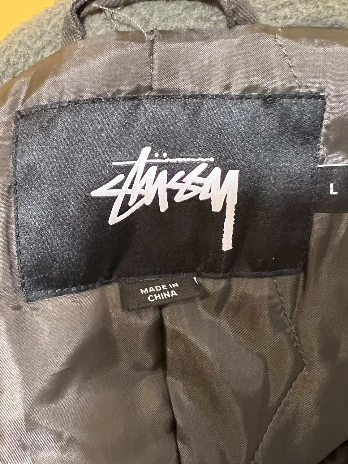 [L] 스투시 밀리터리 파카 올리브 야상 자켓 상품이미지6