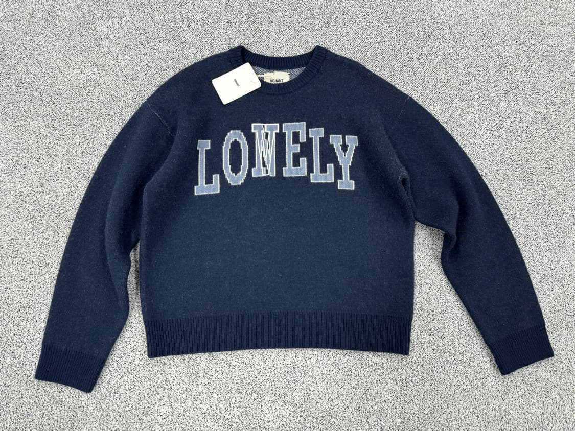 [새상품] NOHANT 노앙 론리 러블리 케시미어 니트 상품이미지1