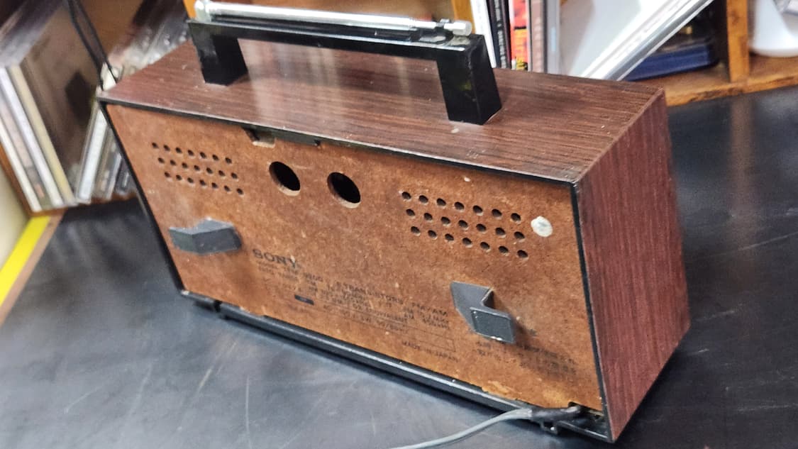 70's 소니 트랜지스터 빈티지 라디오(TFM-9200) 상품이미지8