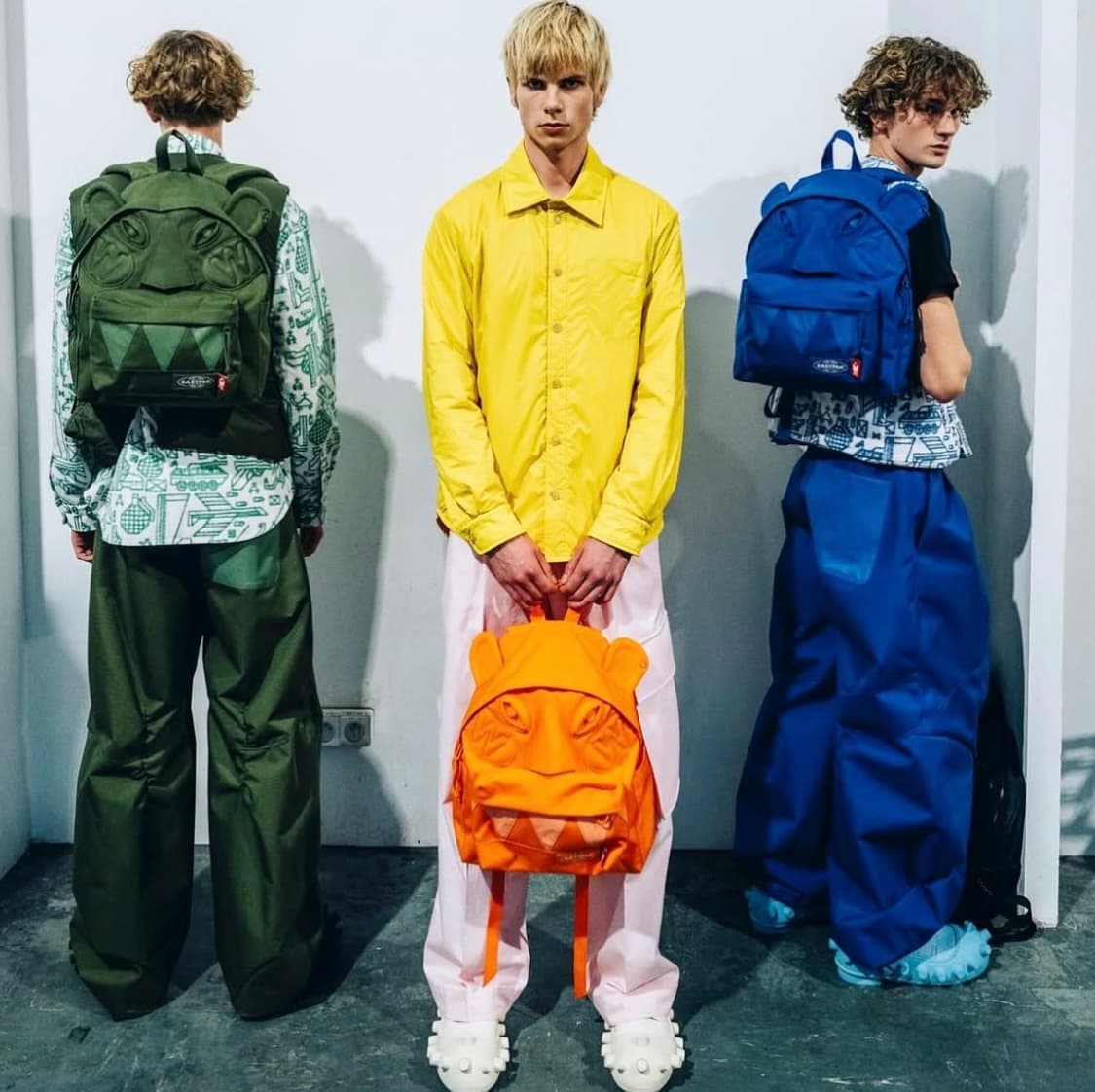 월터 반 베이렌동크 x 이스트팩 - 백팩 (카키) 상품이미지8