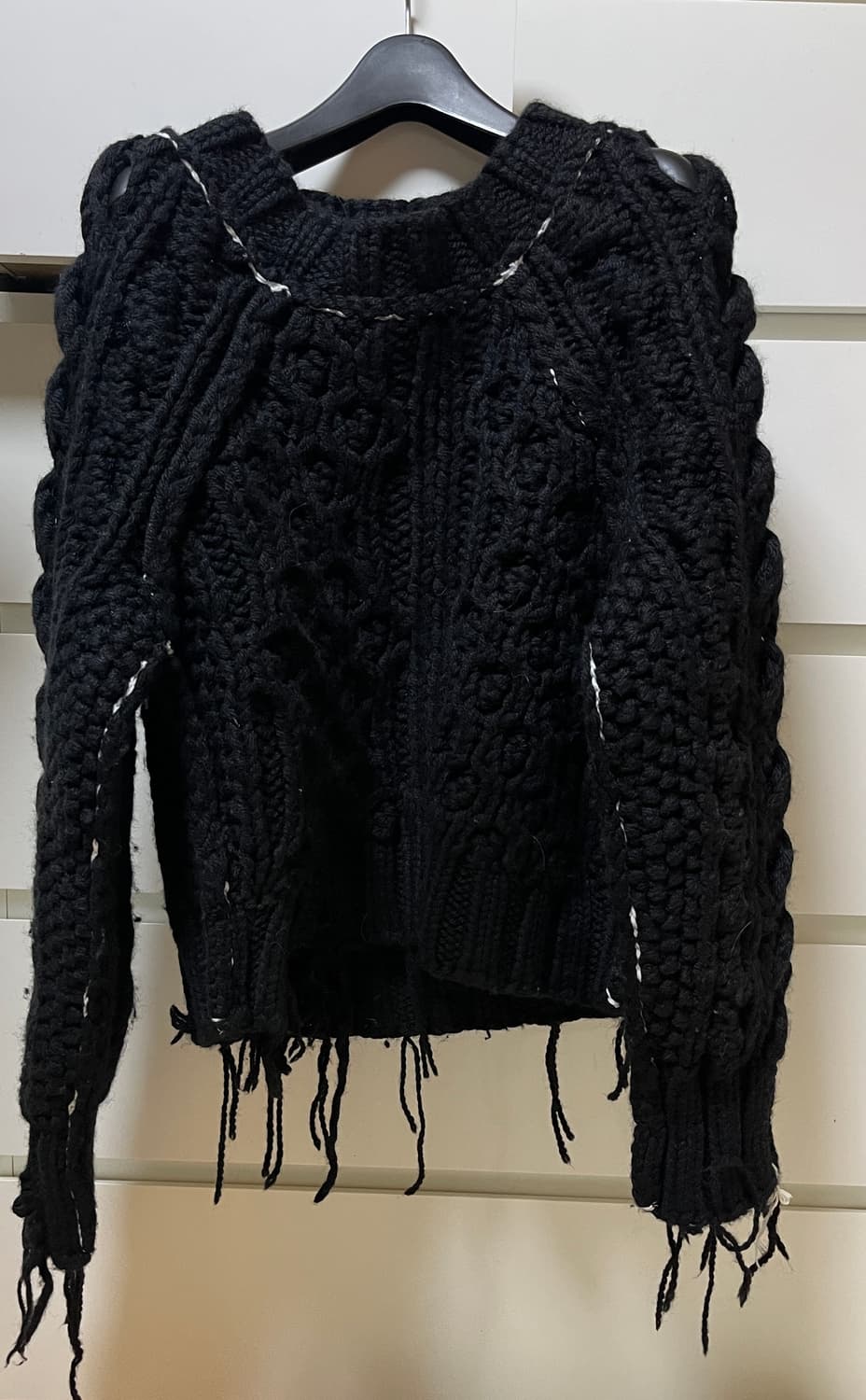 마르지엘라 mm6 로고패치 니트 상품이미지1