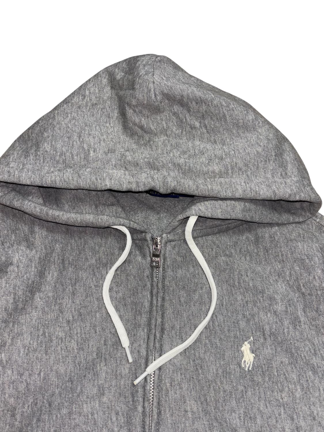 폴로 랄프로렌 그레이 후드집업 ( qr인증) 상품이미지7