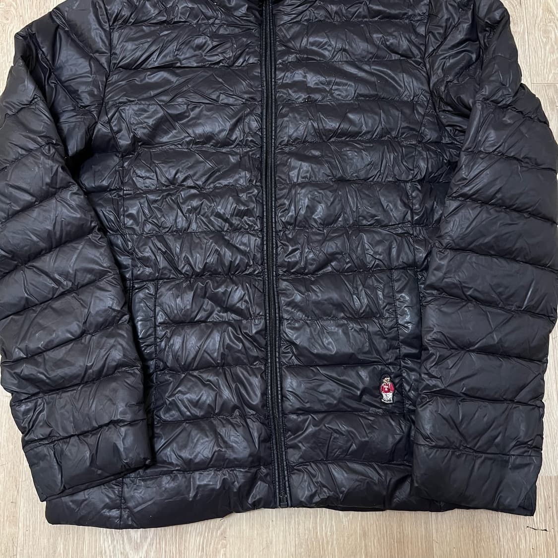 티니위니 베어로고 덕다운 경량패딩 L/100  상품이미지4