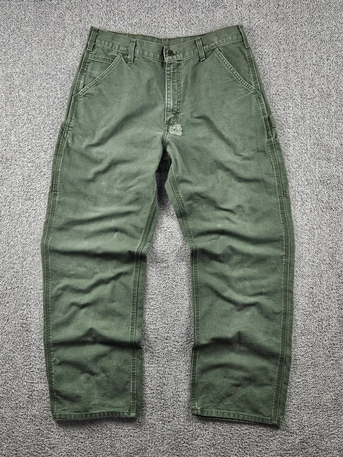 칼하트 리페어커스텀 덕 캔버스 카펜터 워크 팬츠 (34X32)/10771 상품이미지1