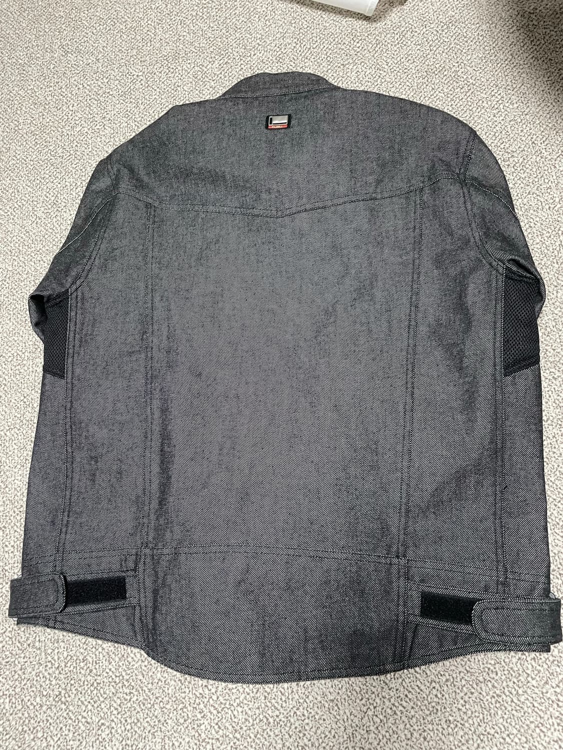 FUBU 데님 레이싱 바이커 자켓 M 상품이미지3