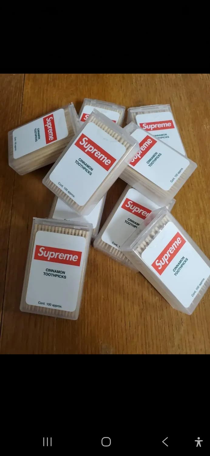 슈푸림 이쑤시개 팝니다 상품이미지1
