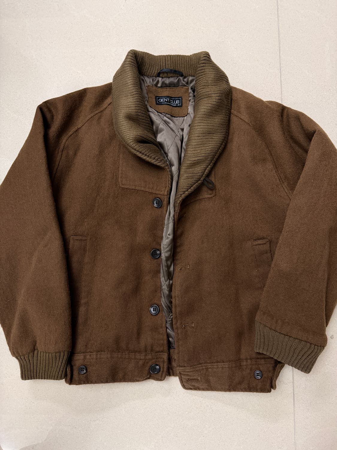 GENT CLUB 빈티지 울 자켓 상품이미지1