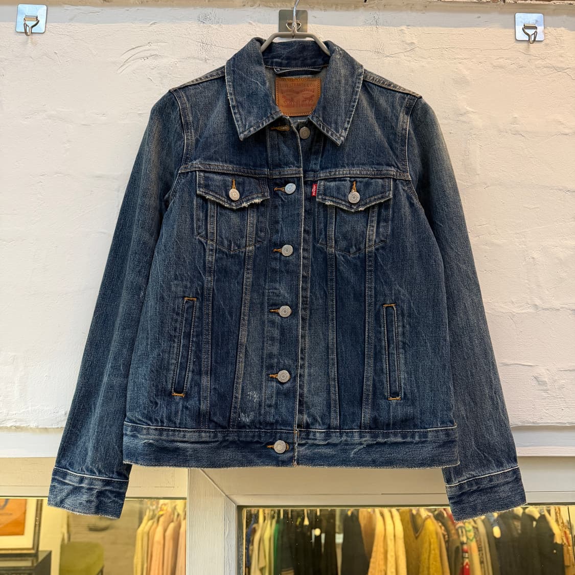 Levis 리바이스 데님 트러커 자켓 우먼 S 상품이미지1