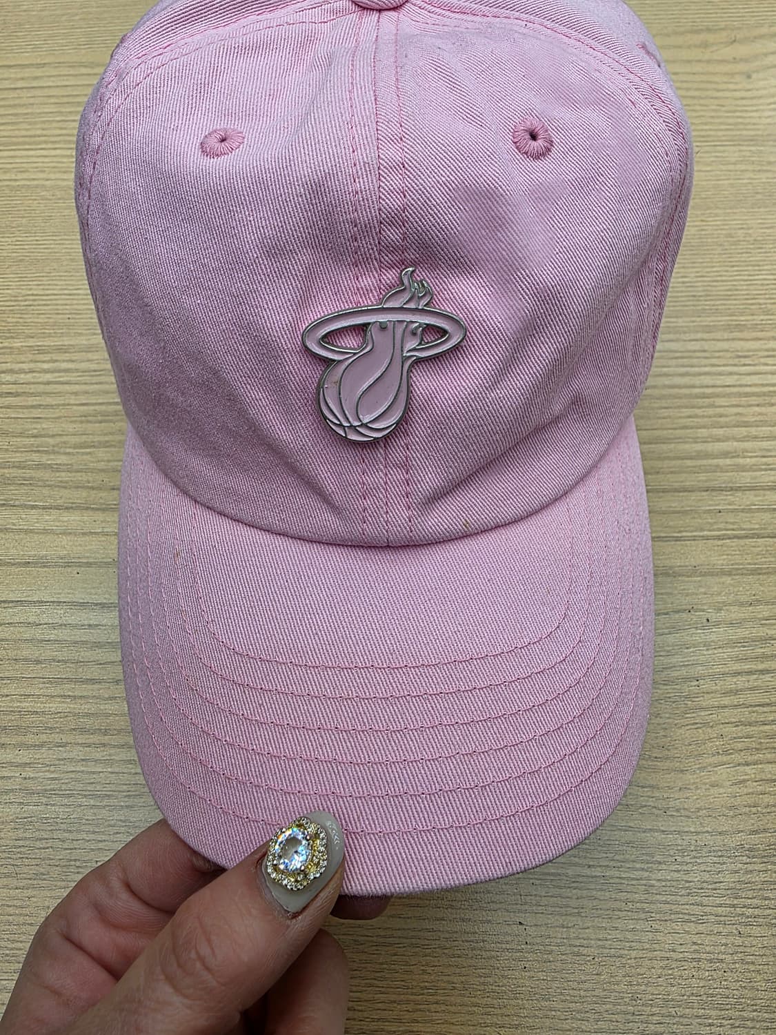 NBA 핑크 볼캡 모자 상품이미지1