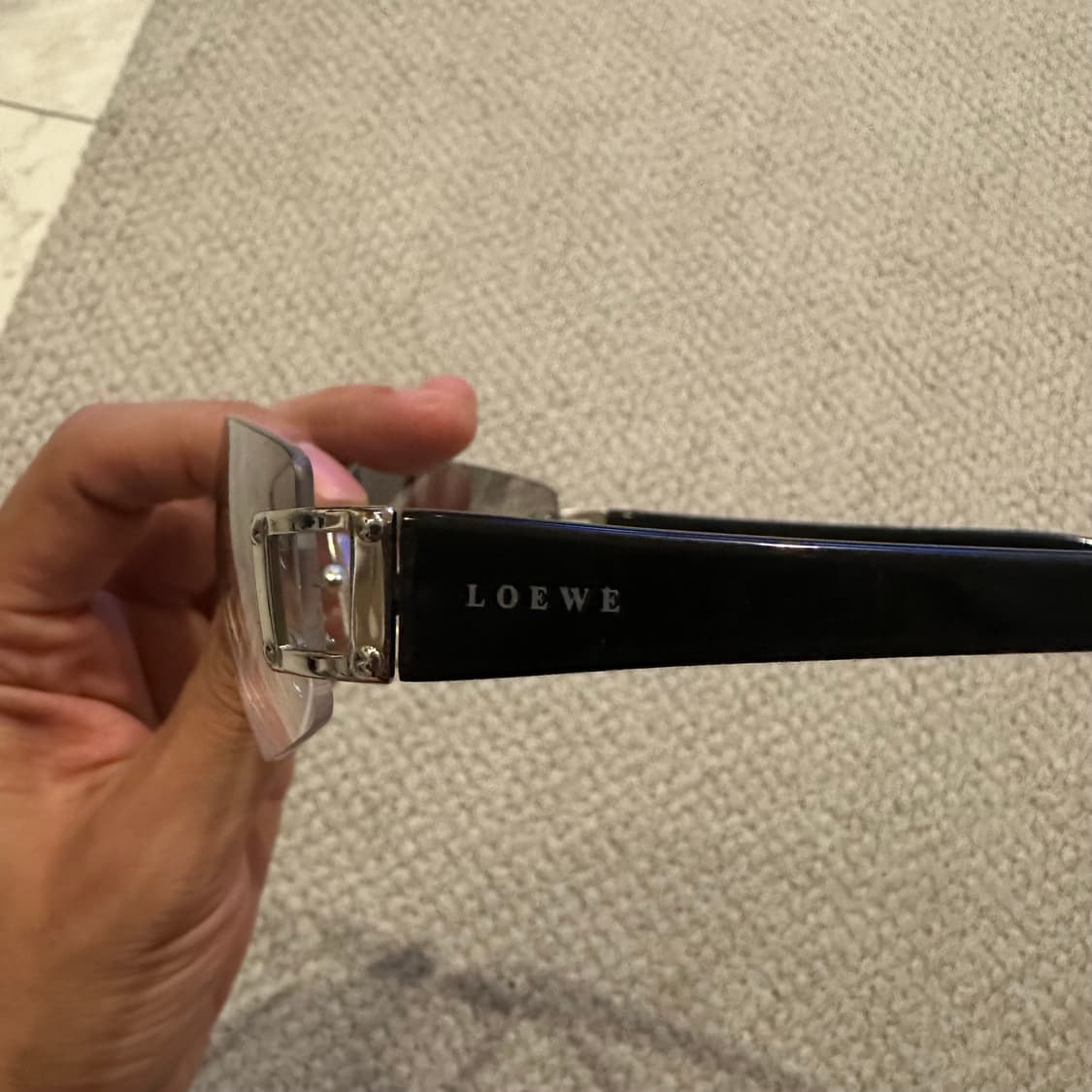 Loewe (로에베) 빈티지 무테 선글라스 상품이미지3