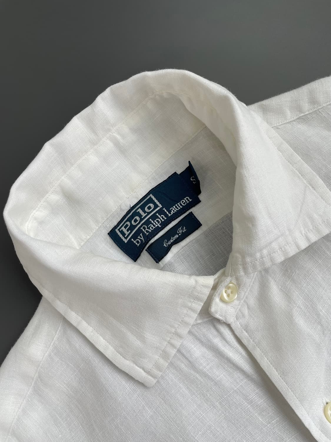 [S] 폴로 랄프로렌 여성 린넨 셔츠 커스텀 핏 상품이미지7