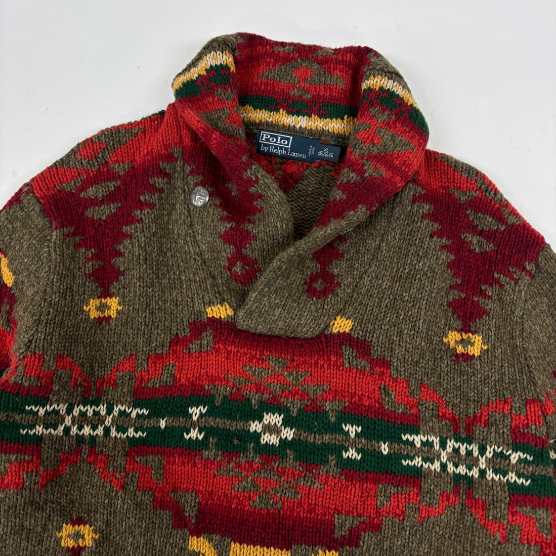 폴로 나바호 숄카라넥 니트 상품이미지2