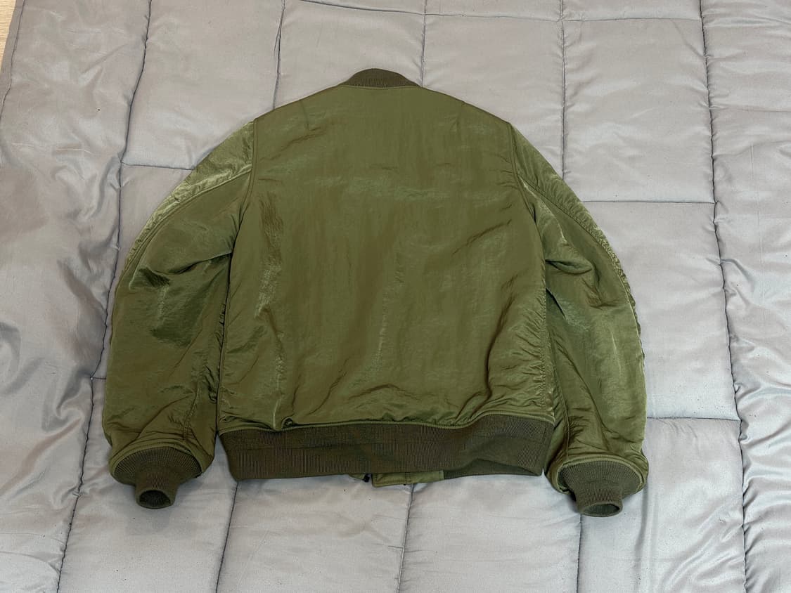 블랙아웃 ma-1 올리브 M 사이즈 상품이미지2