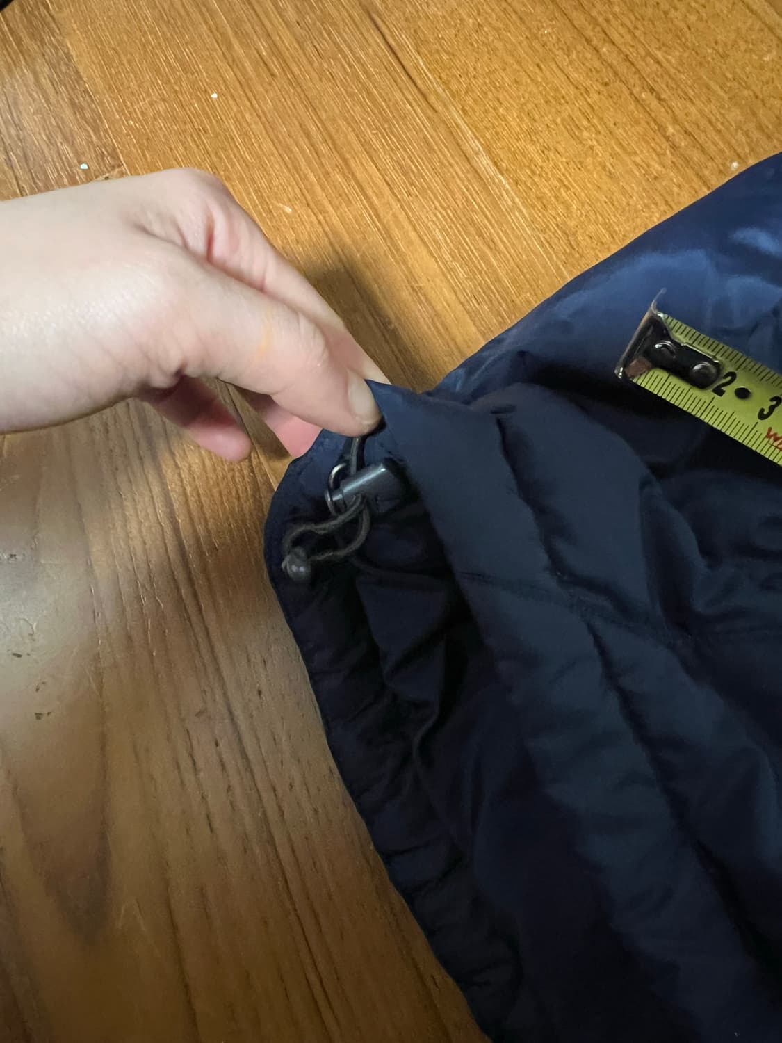 노스페이스 600 네이비 패딩 100 상품이미지7