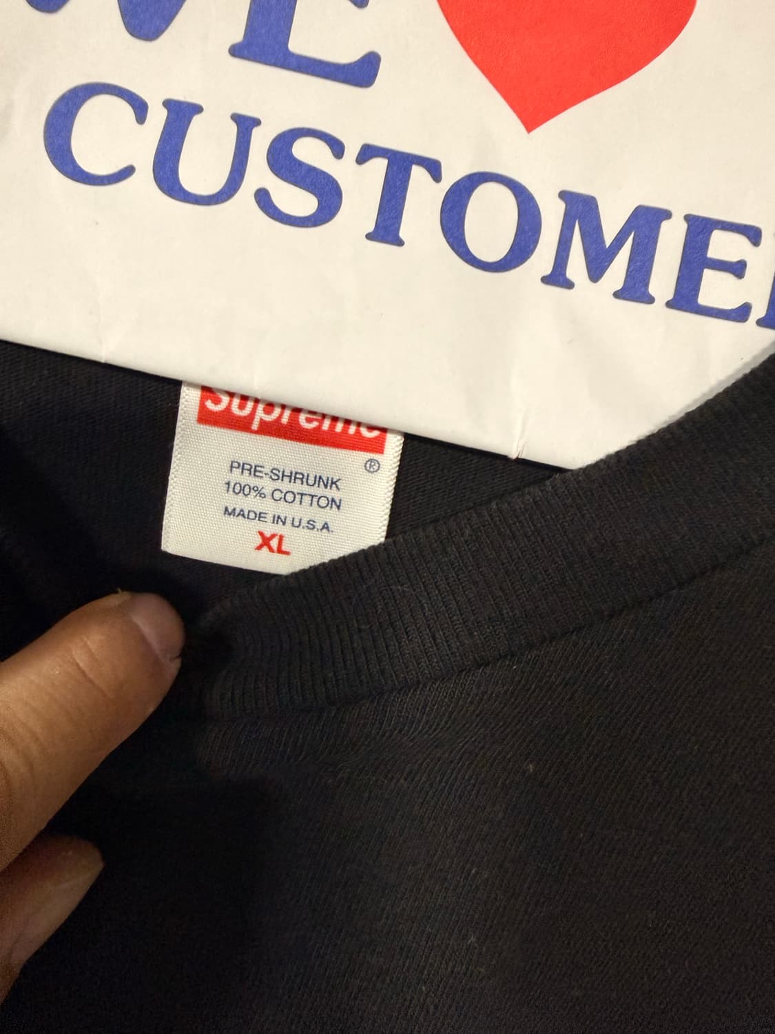 슈프림 큐피드 티셔츠 XL 상품이미지2