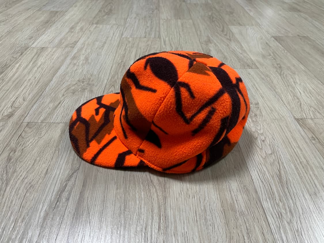 ~57) 70s 엘엘빈 오렌지카모 귀달이변형 울 볼캡(RRL&LVC&폴로 상품이미지7