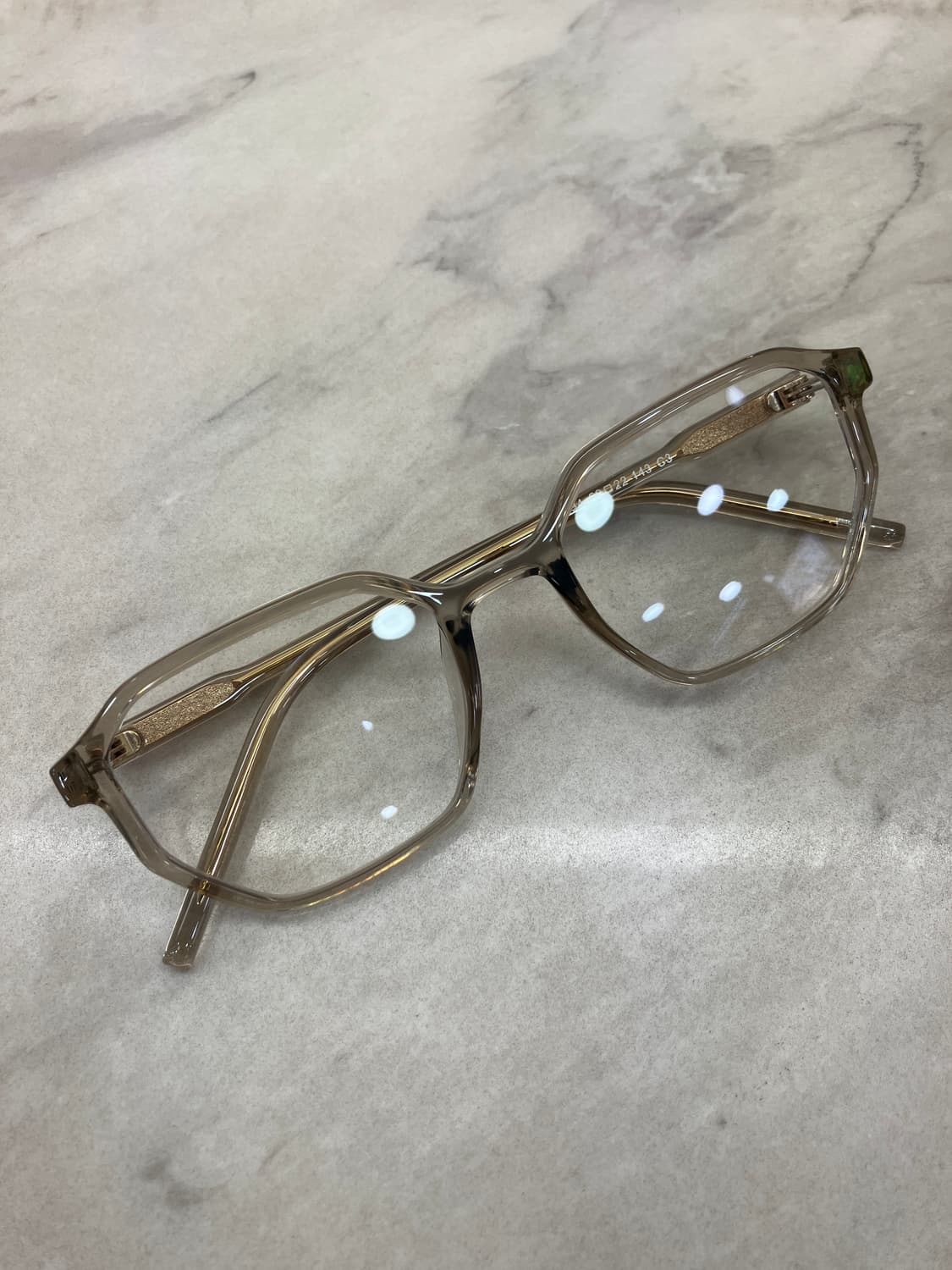 B67 HL 스모그 팔각 뿔테 안경5534 상품이미지1