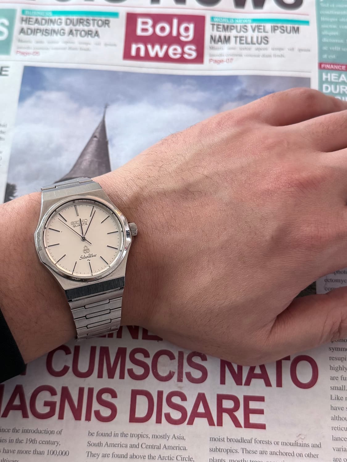 세이코 Seiko 쿼츠 Silverwave  상품이미지4