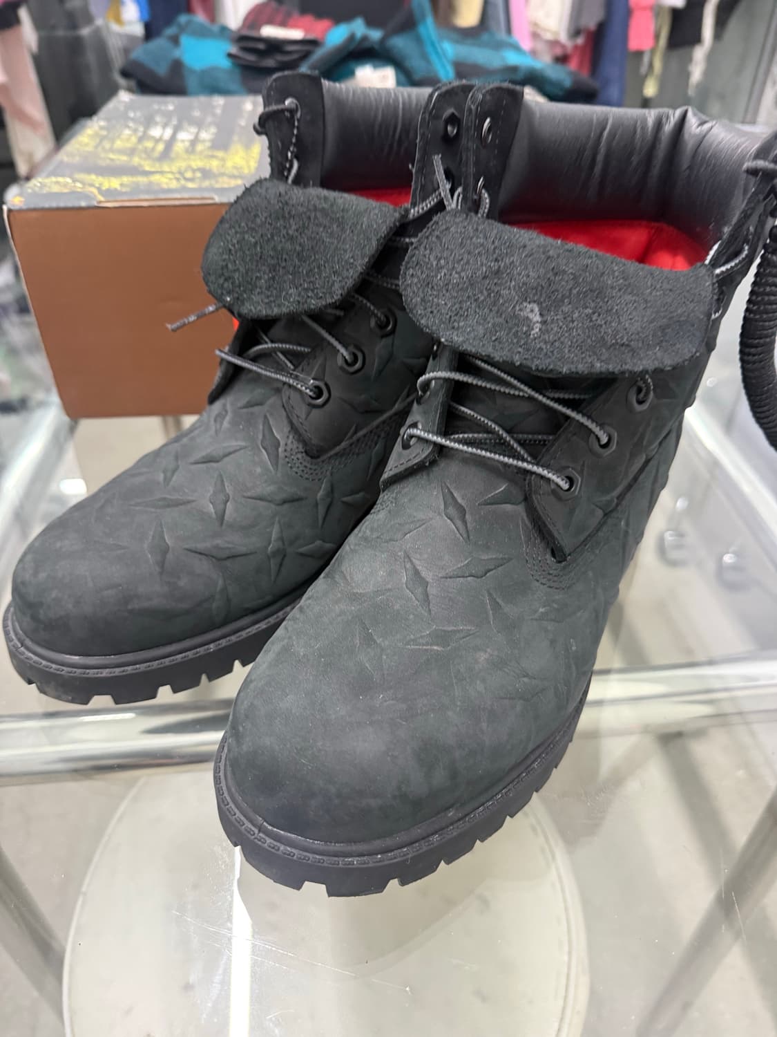 Timberland x Supreme Diamond Plate 부츠 상품이미지3