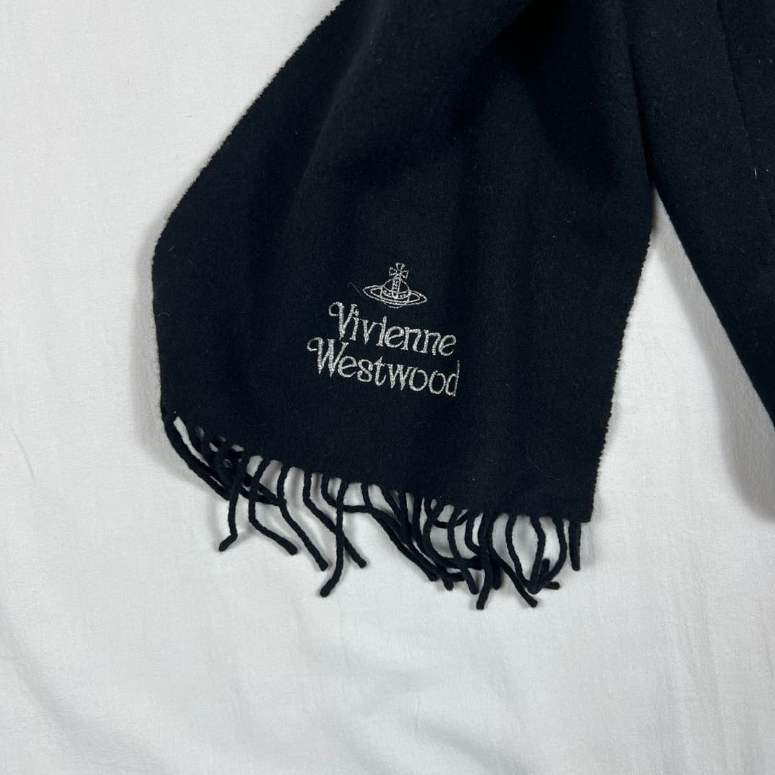 비비안웨스트우드 오브 로고 머플러 목도리 상품이미지2