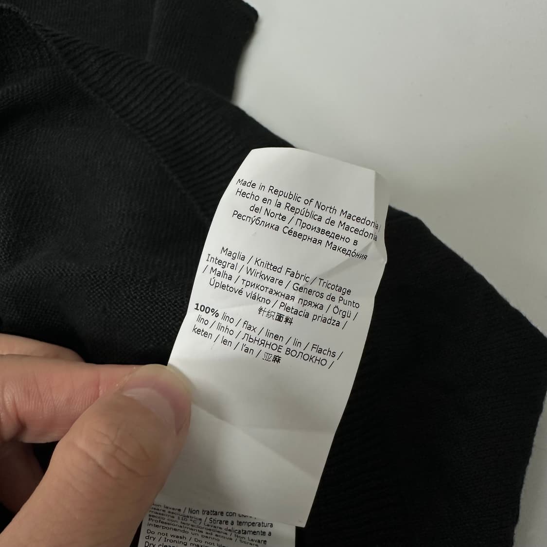 막스마라 린넨 니트 슬리브리스 탑 새상품 상품이미지9