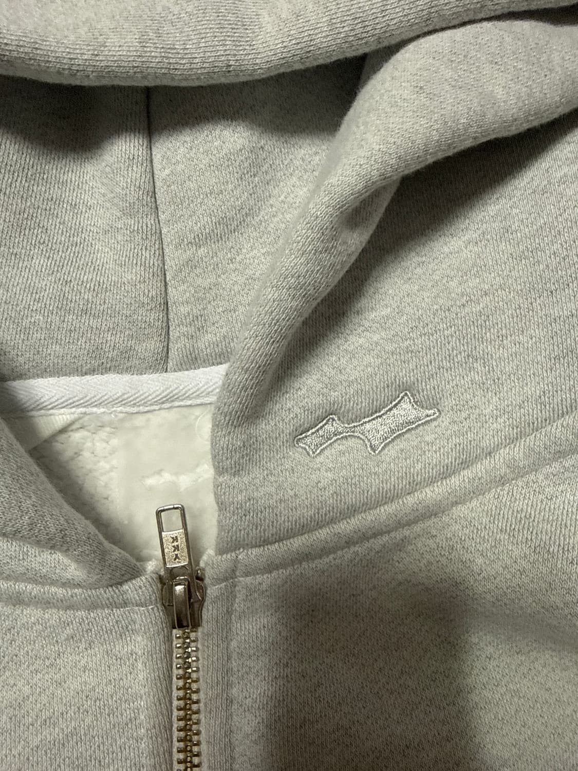 (L) SKYLRK 스카이라크 hailee grey 그레이 후드집업 상품이미지2