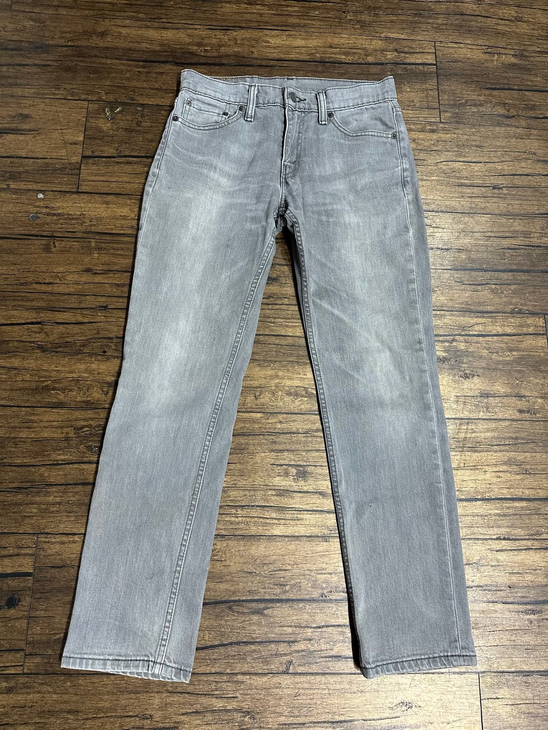 리바이스(LEVIS) 511 그레이 워시 슬림핏 데님팬츠 W30 스판 상품이미지2