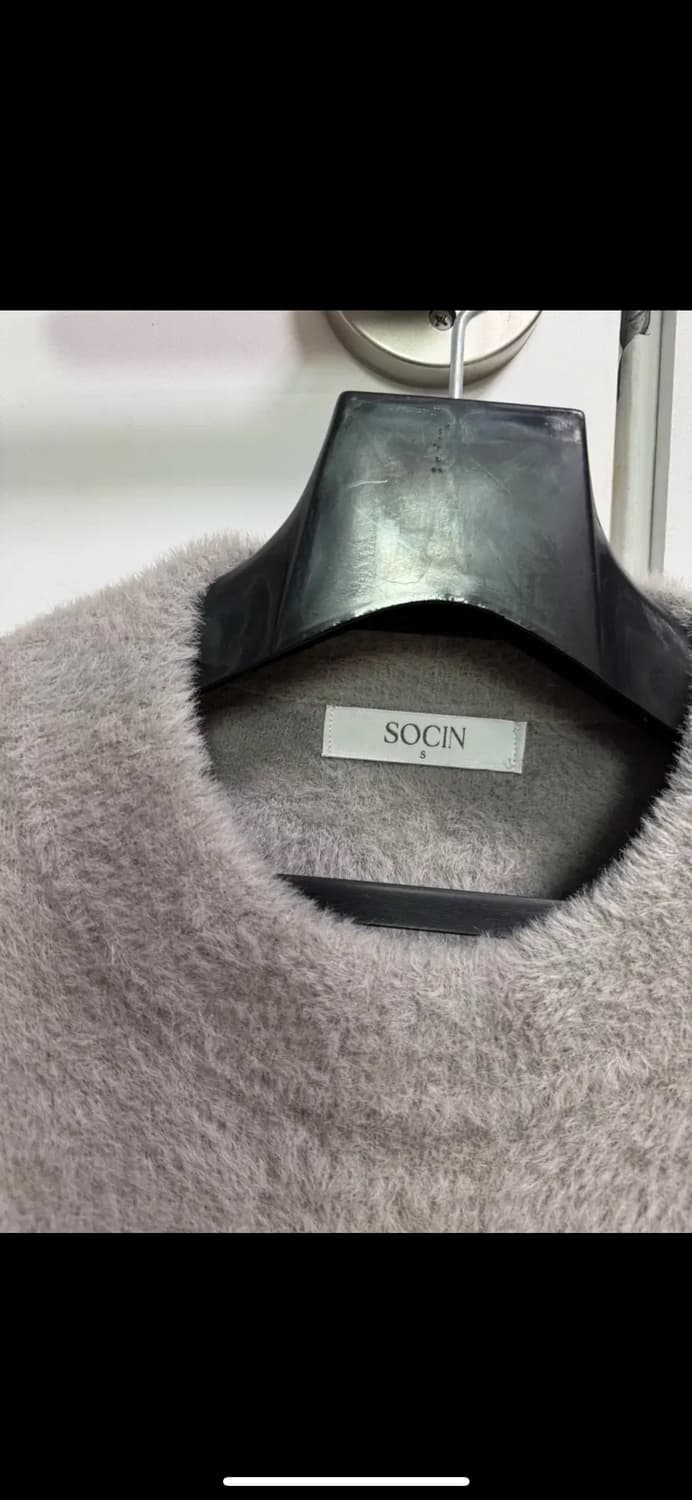 소신 socin 그레이퍼 니트 s 세미오버95 상품이미지4