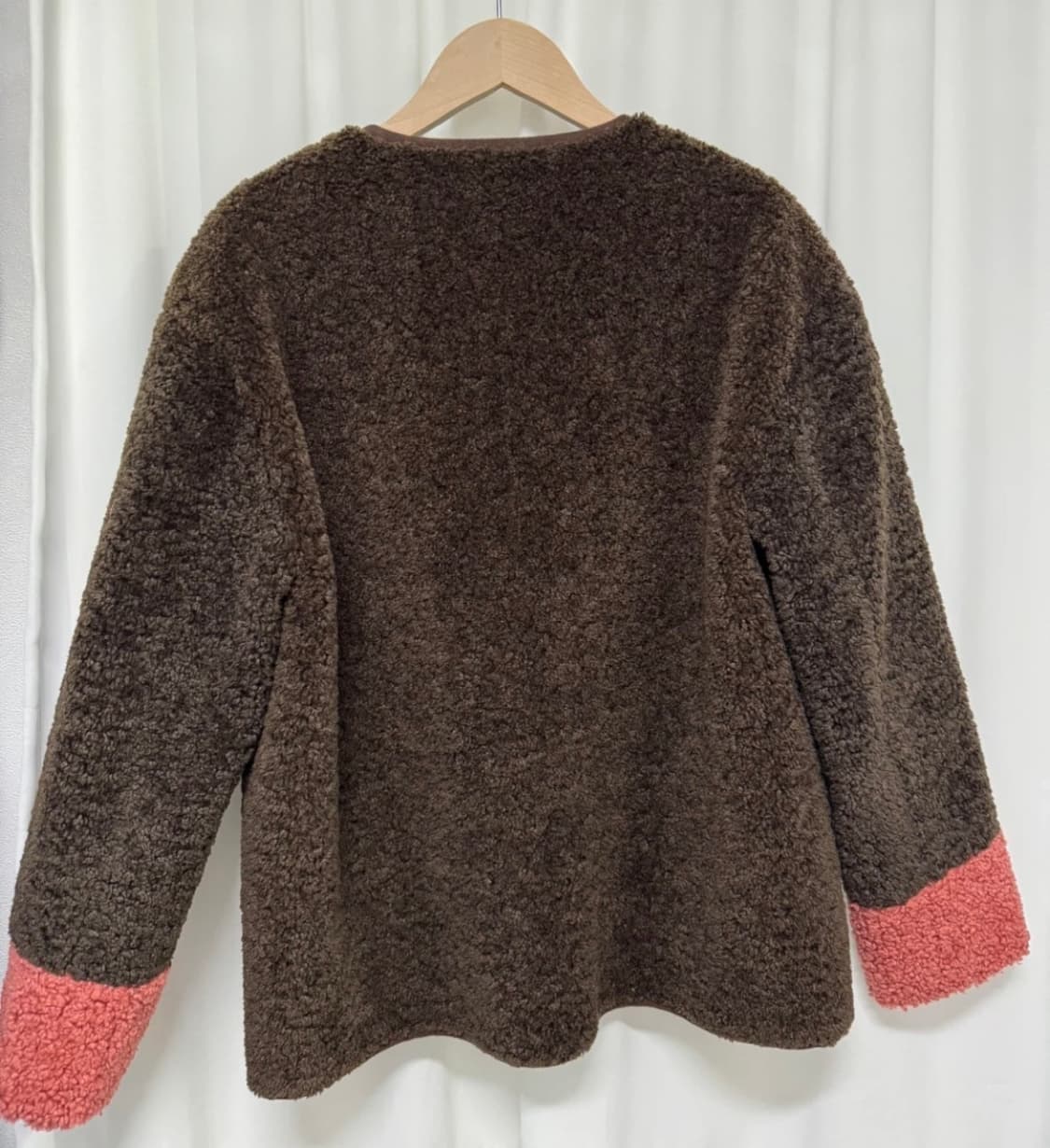 NICE CLAUP 뽀글이 양털 자켓 상품이미지6