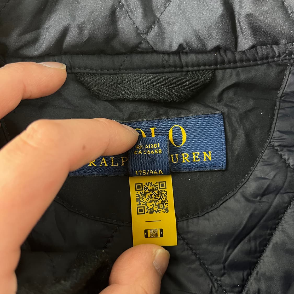 100 폴로랄프로렌 신형라벨 퀄팅 자켓 상품이미지5