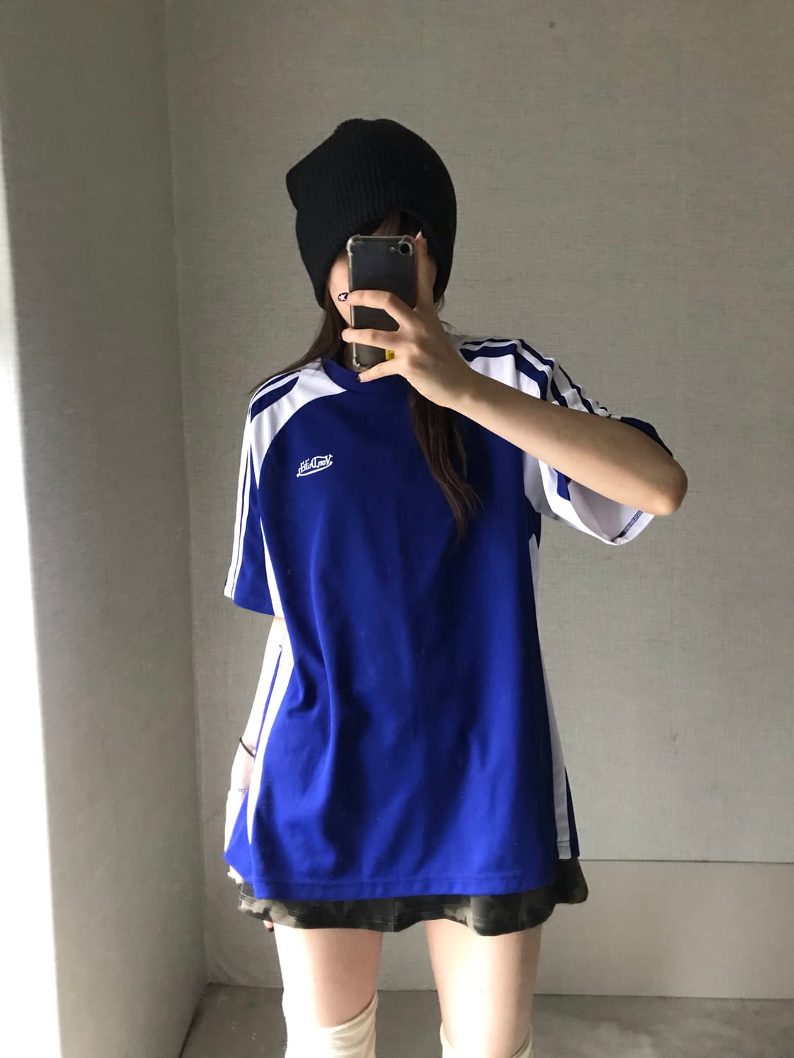 본더치 블루 스포티 반팔티셔츠 상품이미지3