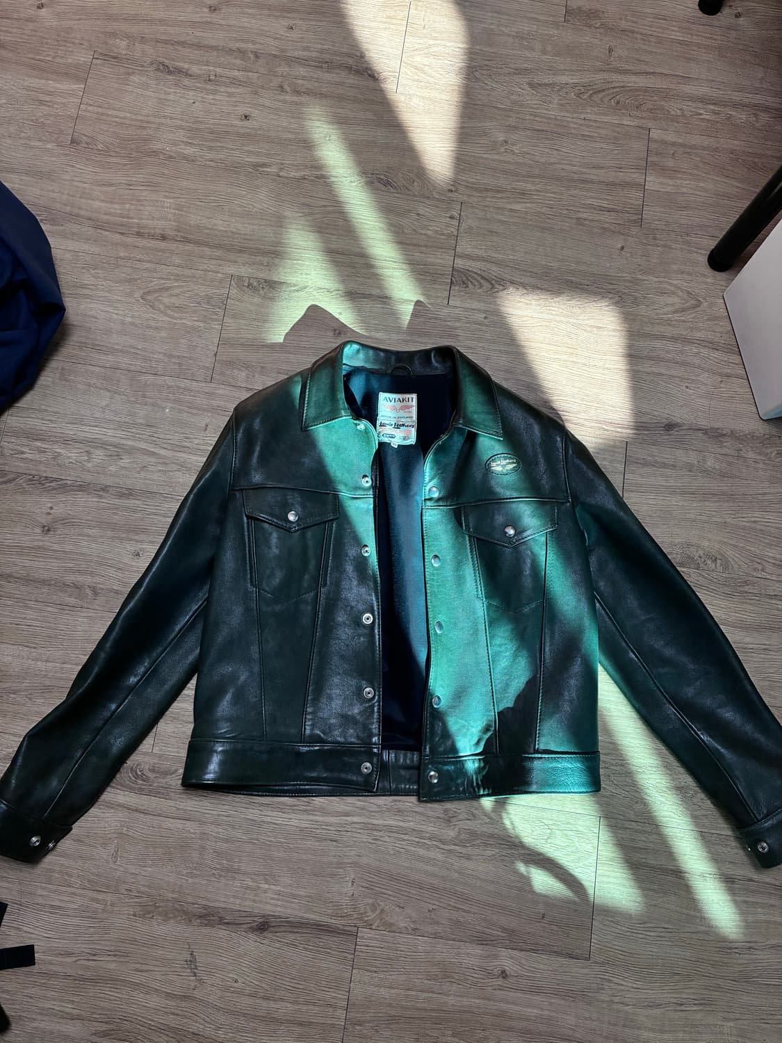 루이스레더 988 램스킨 올리브 상품이미지7